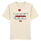 Mein Herz schlägt 1-5-3-6-2-4 Shirt-Unisex-Shirts-BassBuddys-Natural Raw-XS-BassBuddys | Shop