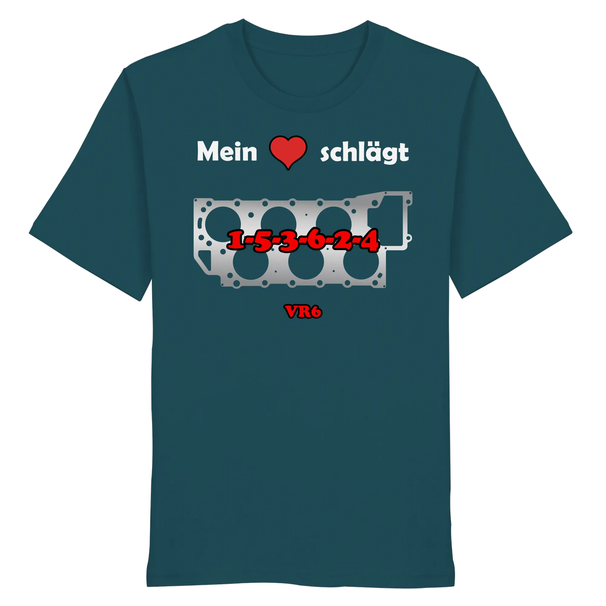 Mein Herz schlägt 1-5-3-6-2-4 Shirt-Unisex-Shirts-BassBuddys-Stargazer-XS-BassBuddys | Shop