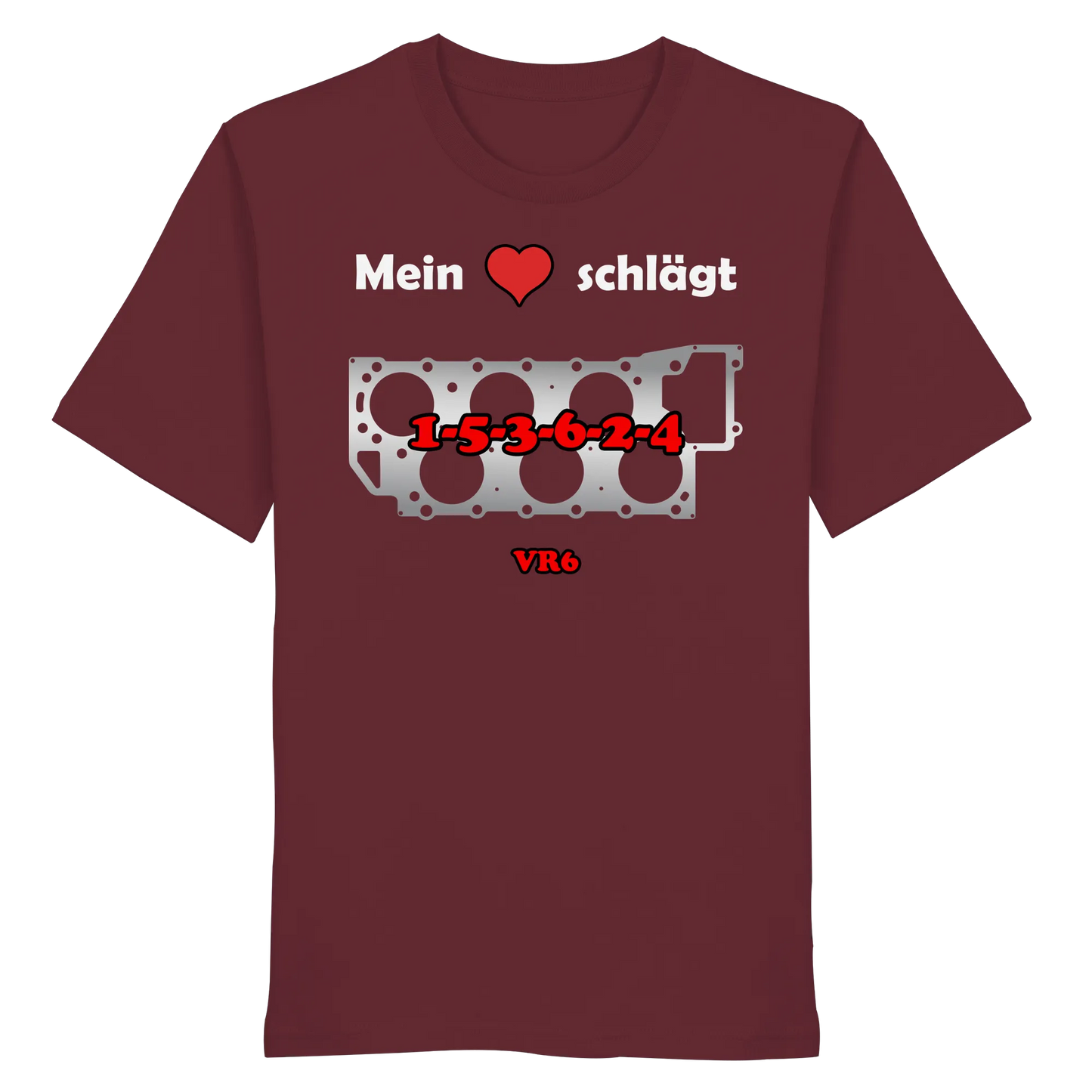 Mein Herz schlägt 1-5-3-6-2-4 Shirt