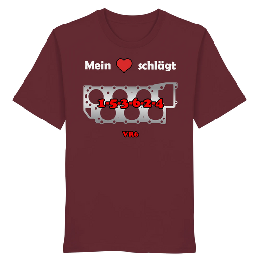 Mein Herz schlägt 1-5-3-6-2-4 Shirt