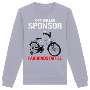 Offizieller Sponsor der FAHRRADSTAFFEL - Organic Basic Unisex Sweatshirt-Sweatshirts-BassBuddys-Black-XS-BassBuddys | Shop