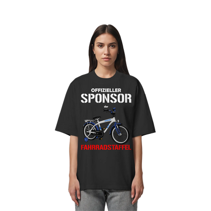 Offizieller Sponsor der FAHRRADSTAFFEL - Organic Oversize Shirt