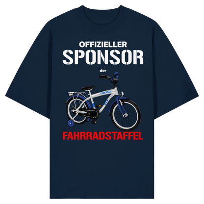 Offizieller Sponsor der FAHRRADSTAFFEL - Organic Oversize Shirt