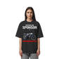 Offizieller Sponsor der FAHRRADSTAFFEL - Organic Oversize Shirt-Unisex-Shirts-BassBuddys-Black-XS-BassBuddys | Shop