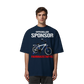Offizieller Sponsor der FAHRRADSTAFFEL - Organic Oversize Shirt-Unisex-Shirts-BassBuddys-Black-XS-BassBuddys | Shop