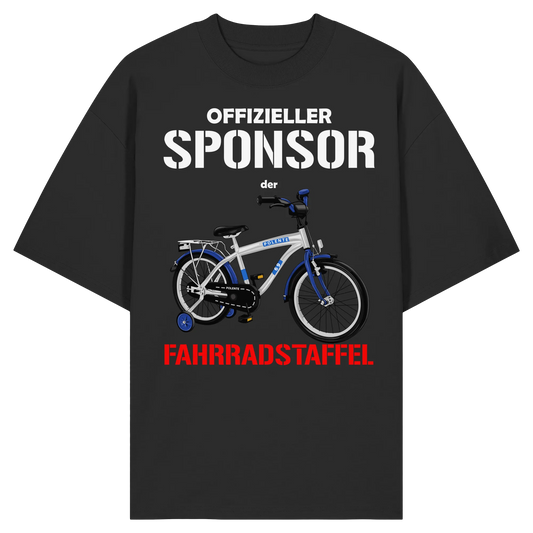 Offizieller Sponsor der FAHRRADSTAFFEL - Organic Oversize Shirt