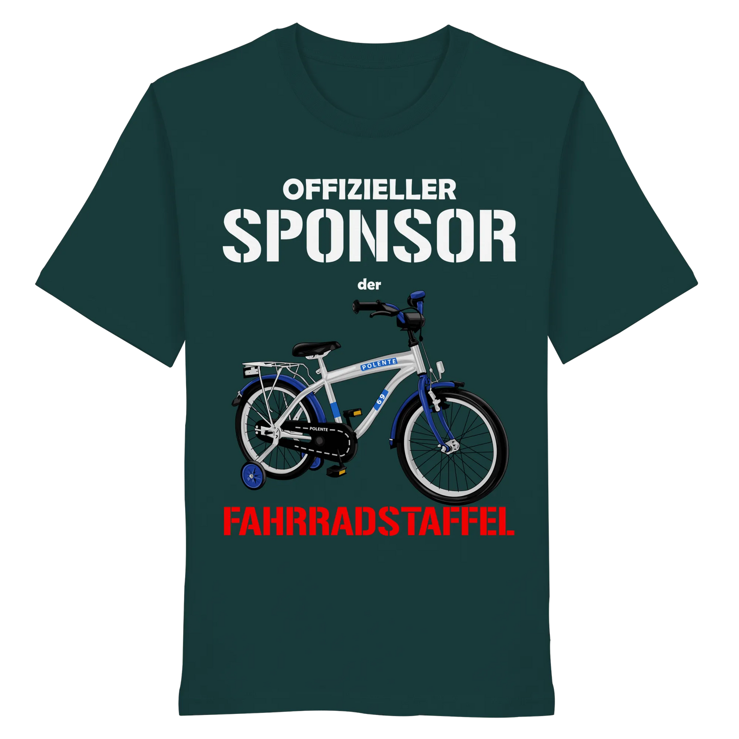 Offizieller Sponsor der FAHRRADSTAFFEL - Organic Shirt