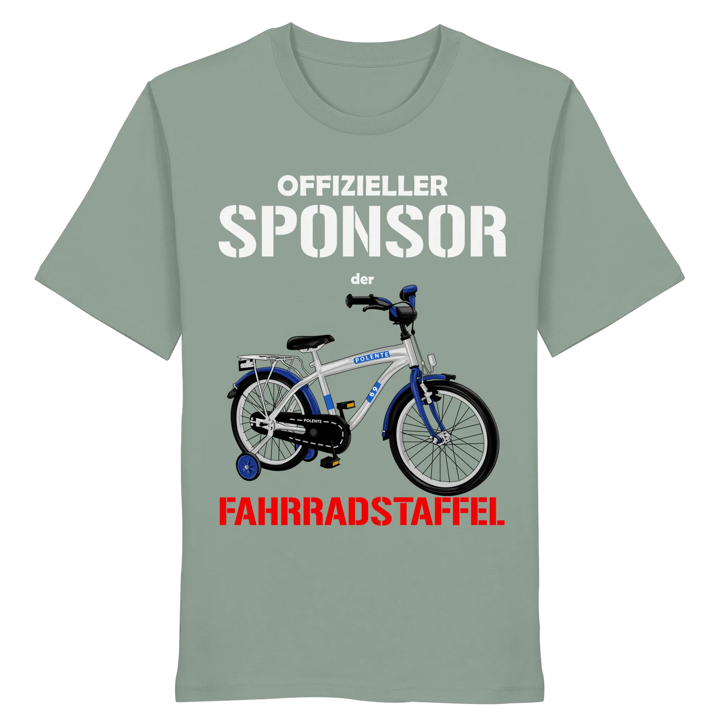 Offizieller Sponsor der FAHRRADSTAFFEL - Organic Shirt