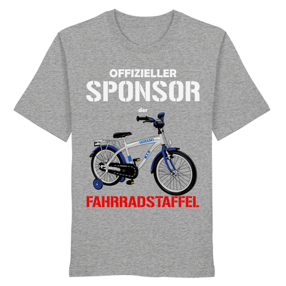 Offizieller Sponsor der FAHRRADSTAFFEL - Organic Shirt