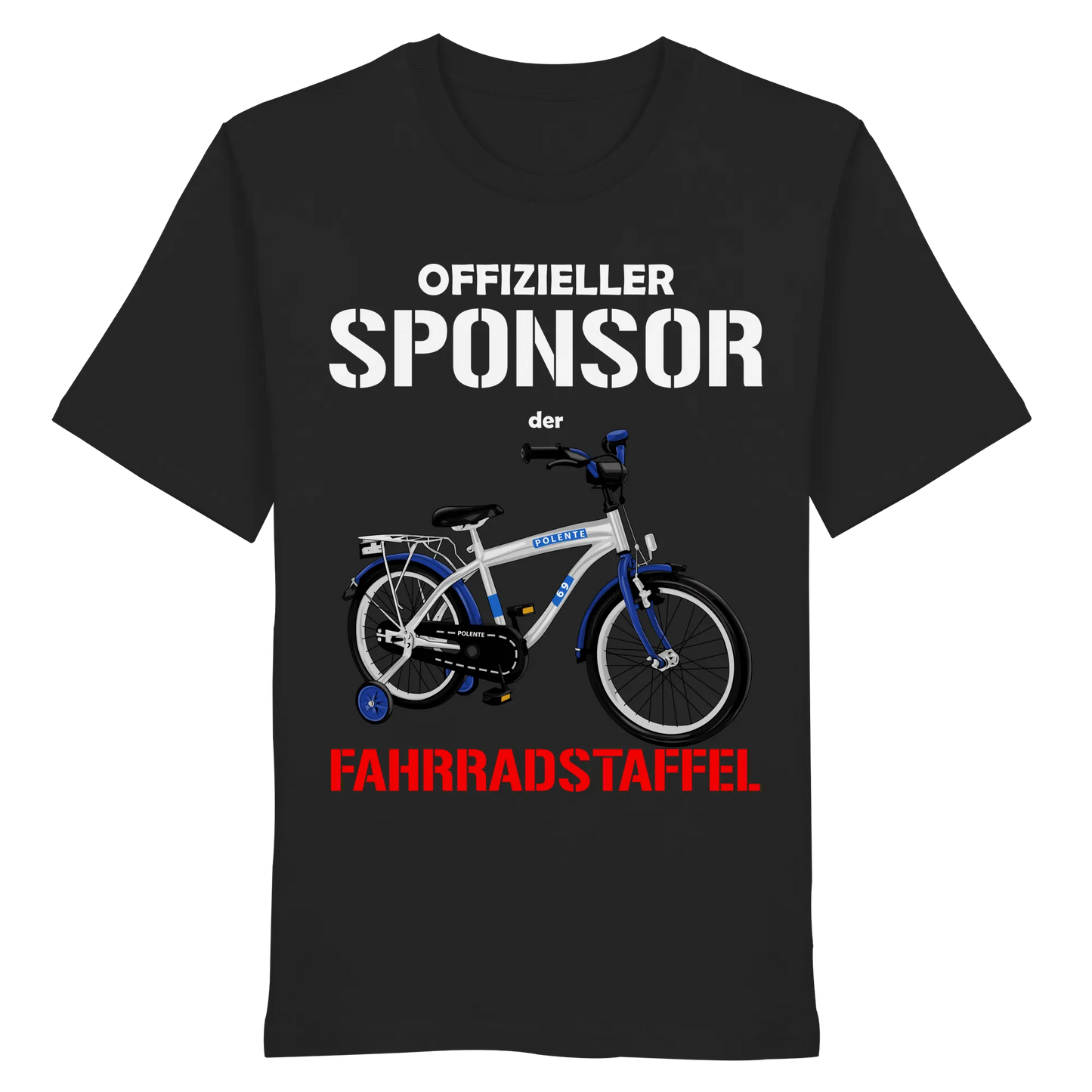 Offizieller Sponsor der FAHRRADSTAFFEL - Organic Shirt