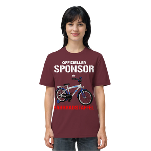 Offizieller Sponsor der FAHRRADSTAFFEL - Organic Shirt-Unisex-Shirts-BassBuddys-Burgundy-XS-BassBuddys | Shop