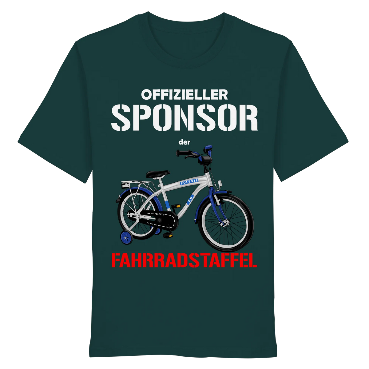 Offizieller Sponsor der FAHRRADSTAFFEL - Organic Shirt-Unisex-Shirts-BassBuddys-Glazed Green-XS-BassBuddys | Shop