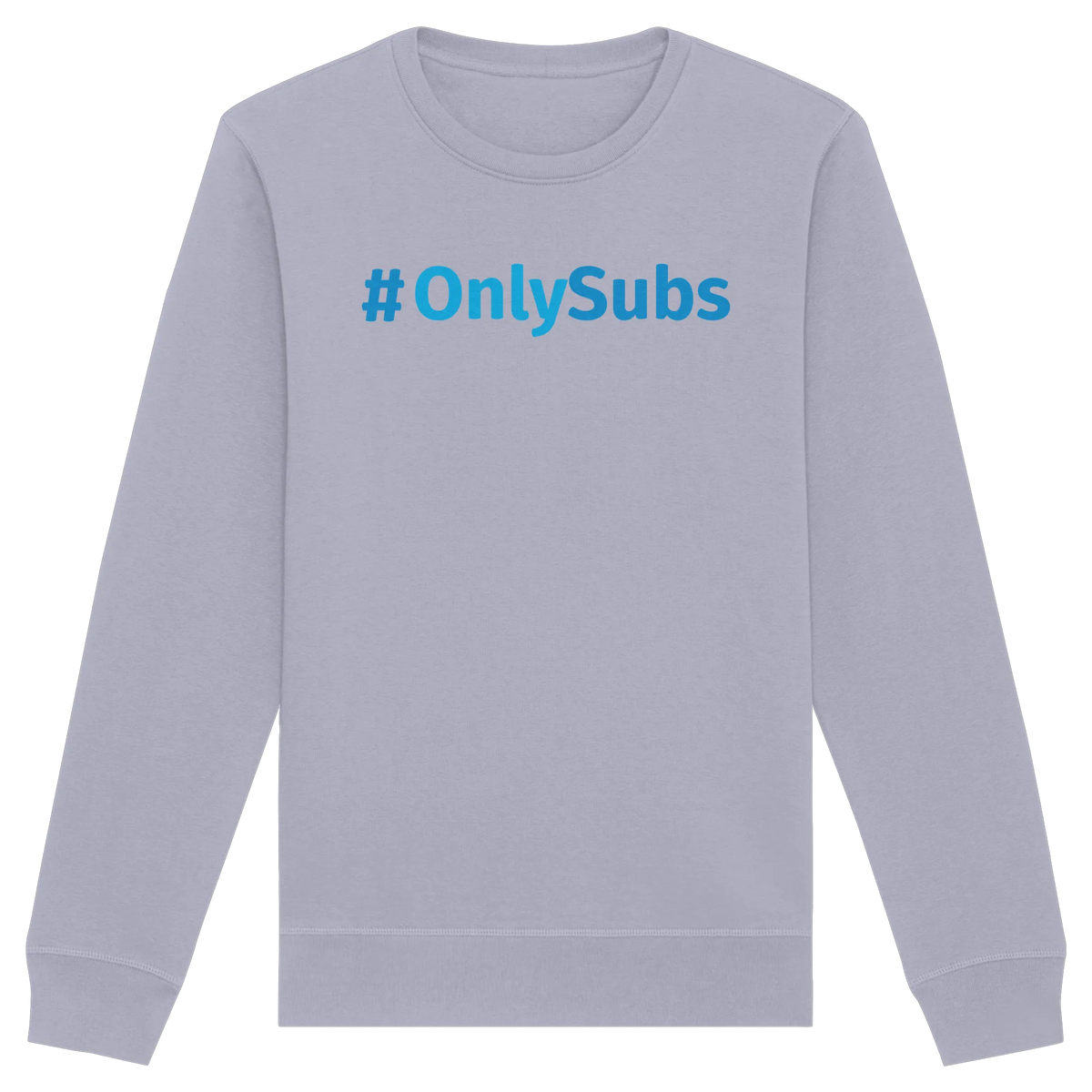 #OnlySubs - Organic Basic Unisex Sweatshirt-Sweatshirts-BassBuddys-Serene Blue-XS-BassBuddys | Shop