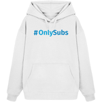 #OnlySubs - Organic Oversize Hoodie-Hoodies-BassBuddys-White-XS-BassBuddys | Shop