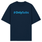 #OnlySubs - Organic Oversize Shirt-Unisex-Shirts-BassBuddys-French Navy-XS-BassBuddys | Shop
