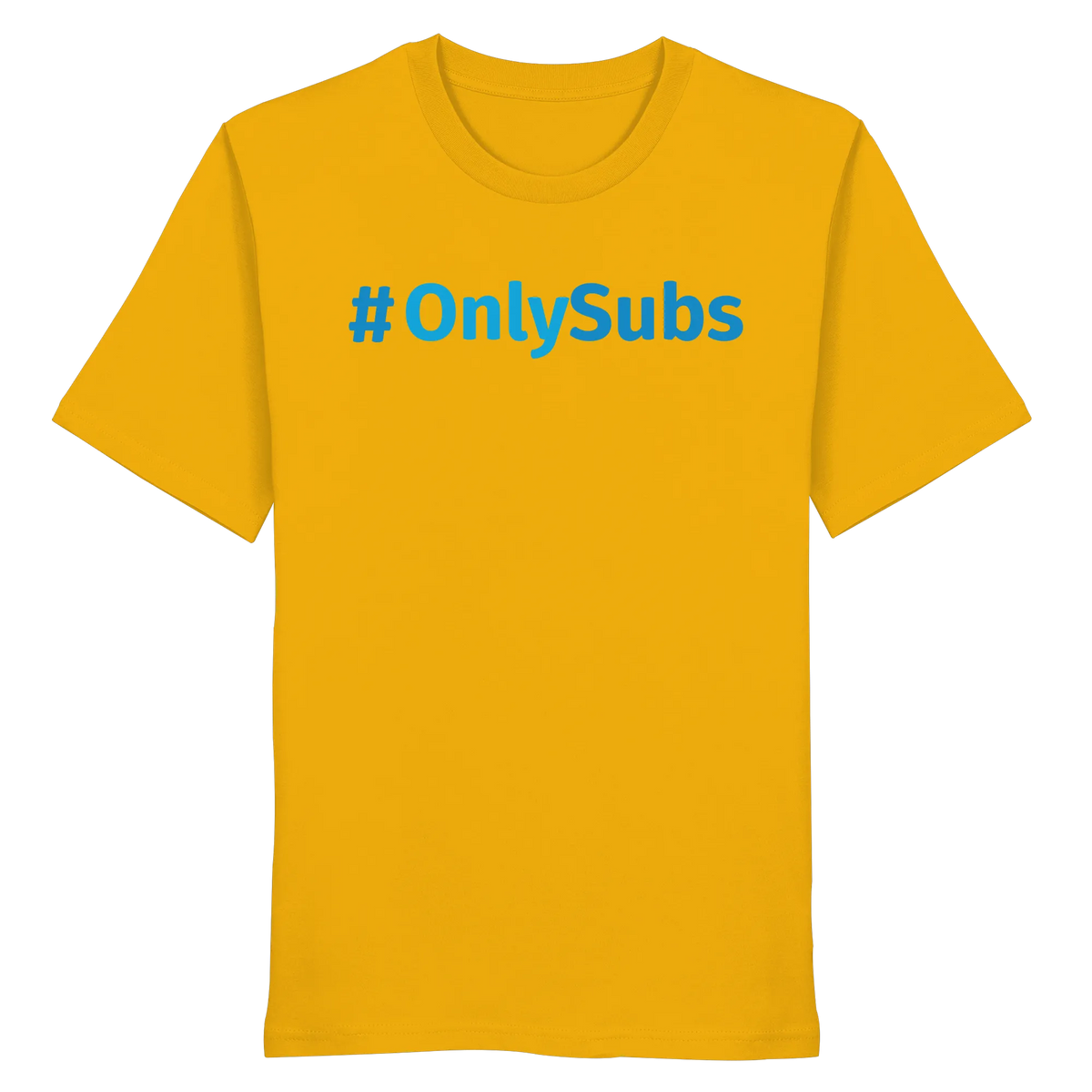 #OnlySubs - Organic Shirt-Unisex-Shirts-BassBuddys-Spectra Yellow-XS-BassBuddys | Shop