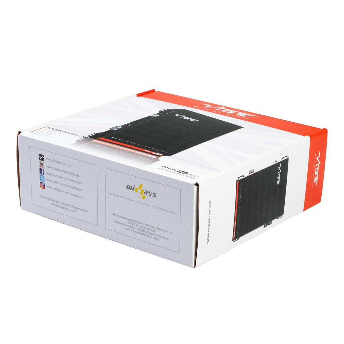 Vibe Audio POWERBOX1500.1P-V0 – 1 Kanal Verstärker – Ansicht 6