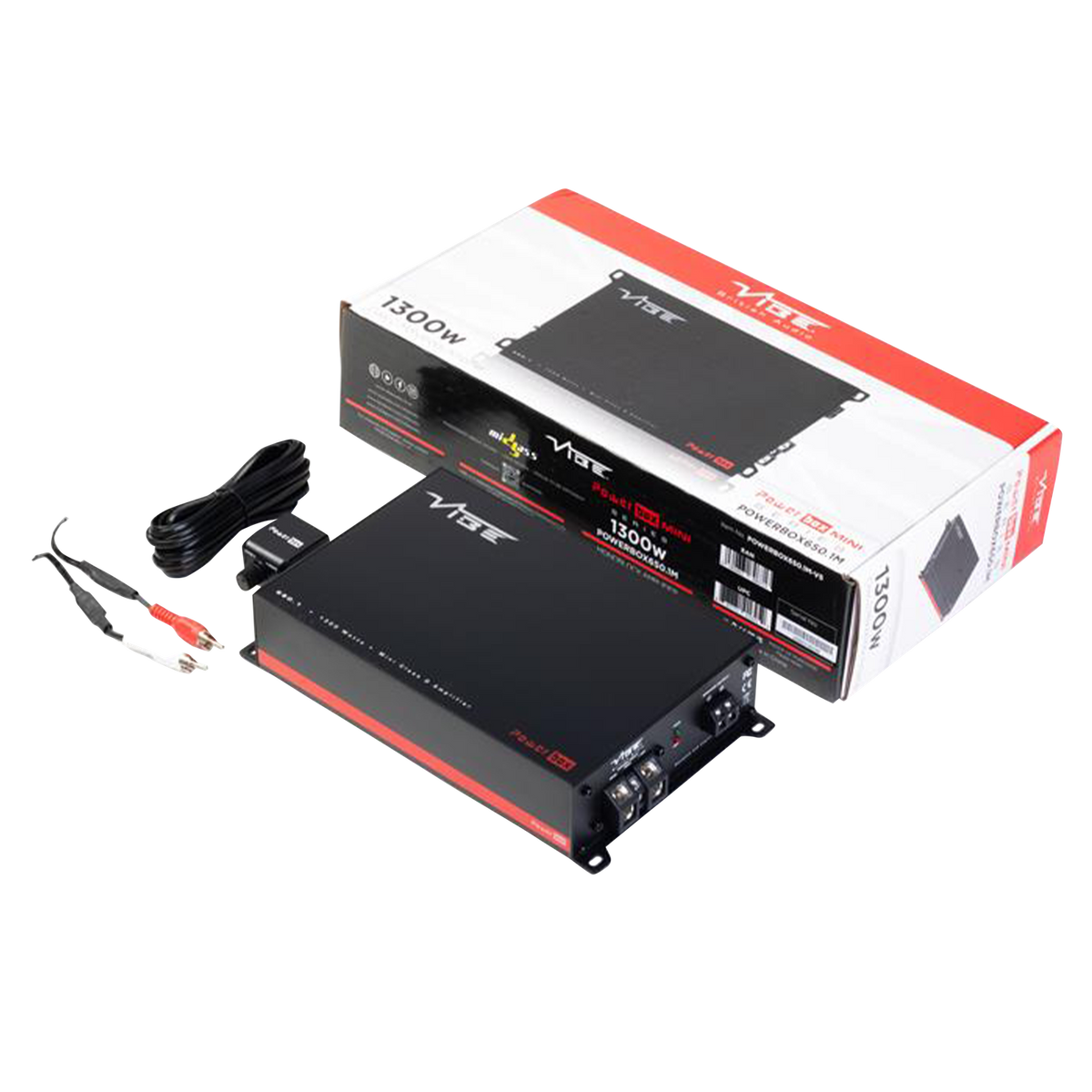 Vibe Audio POWERBOX650.1M-V5 – 1 Kanal Verstärker – Ansicht 2
