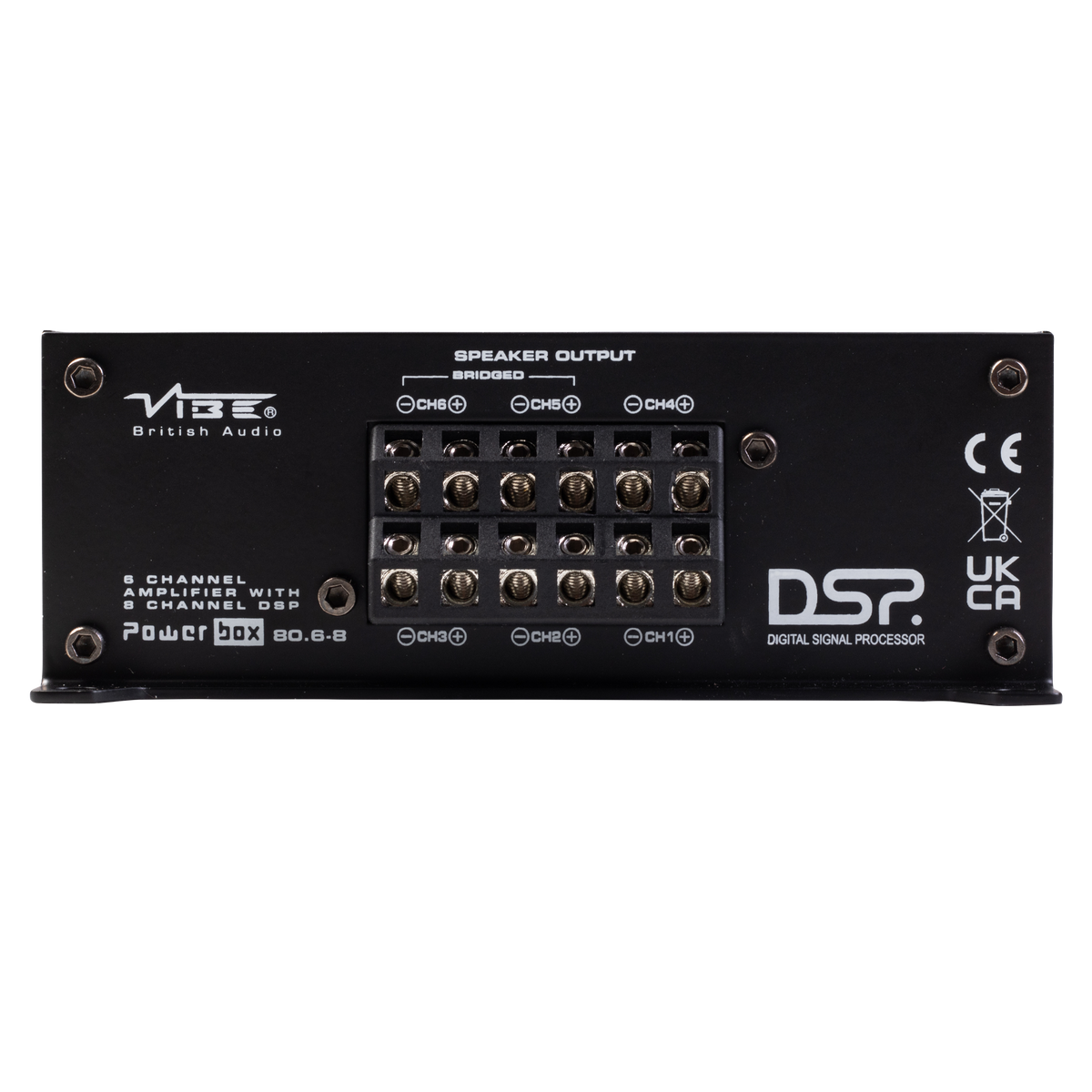 Vibe Audio POWERBOX80.6-8DSP-V3 – 6 Kanal DSP Verstärker – Ansicht 6