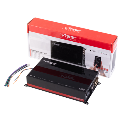 Vibe Audio POWERBOX80.6-8DSP-V3 – 6 Kanal DSP Verstärker – Ansicht 2