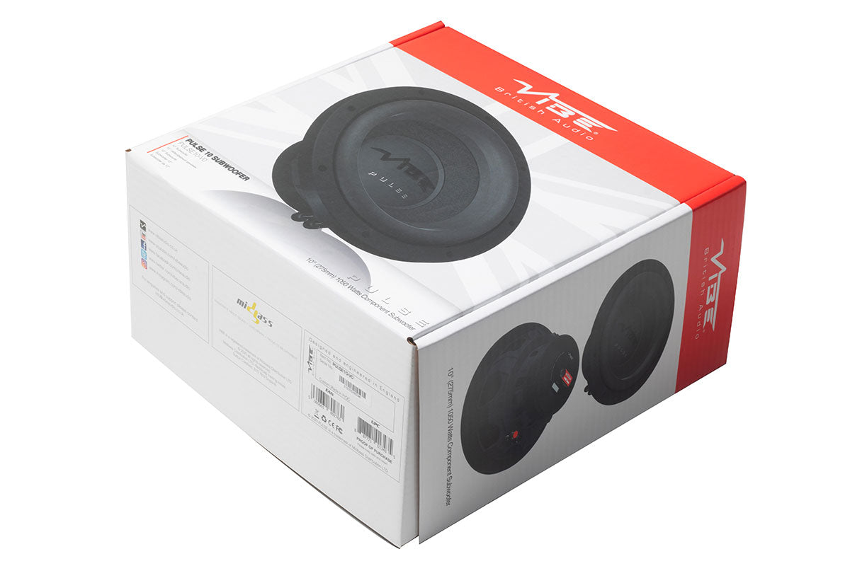 Vibe Audio PULSE10D2-V3 – 10 Zoll Subwoofer – Ansicht 6