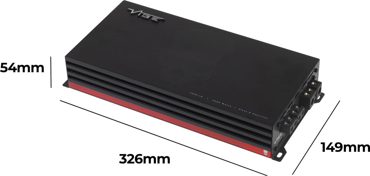 Vibe Audio POWERBOX1200.1D-V3 – 1 Kanal Verstärker – Ansicht 5