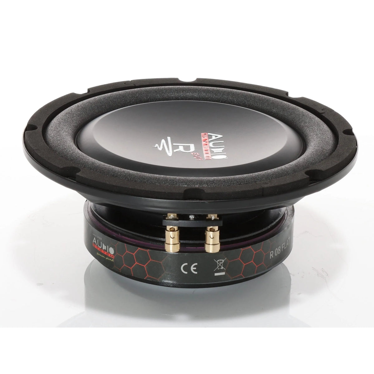 R08 FLAT EVO3-8 Zoll Subwoofer-Audio System-S4-BassBuddys | Shop