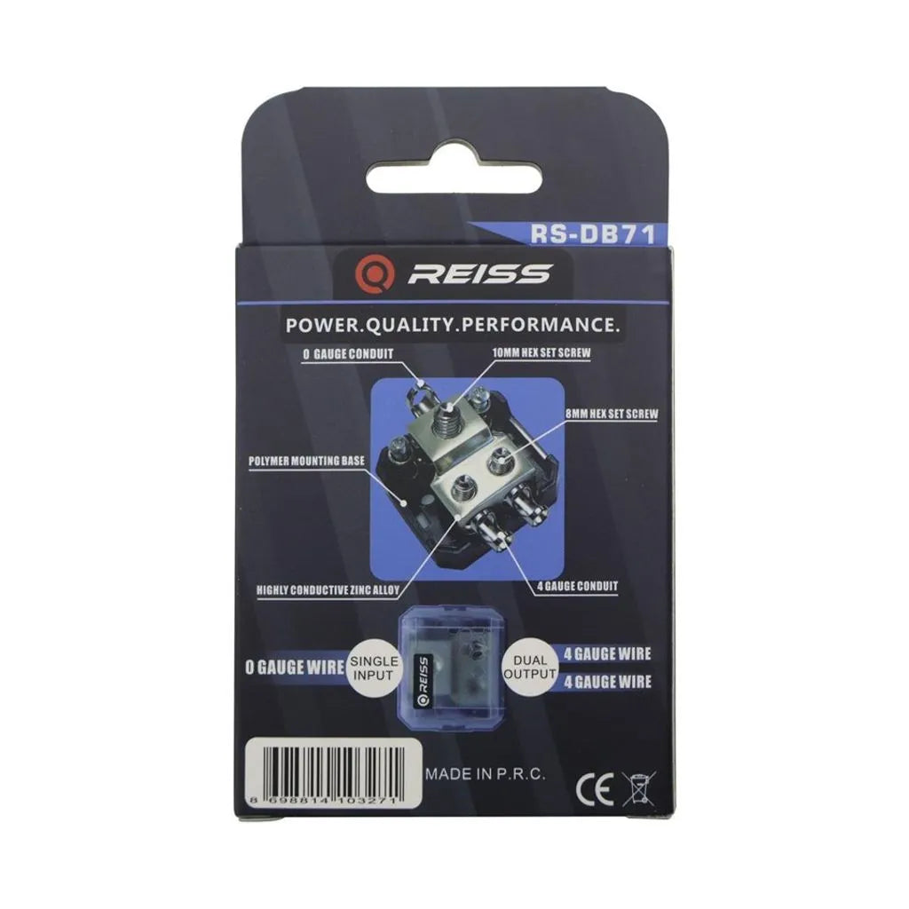 RS-DB71-Stromverteiler-Reiss Audio-BassBuddys | Shop