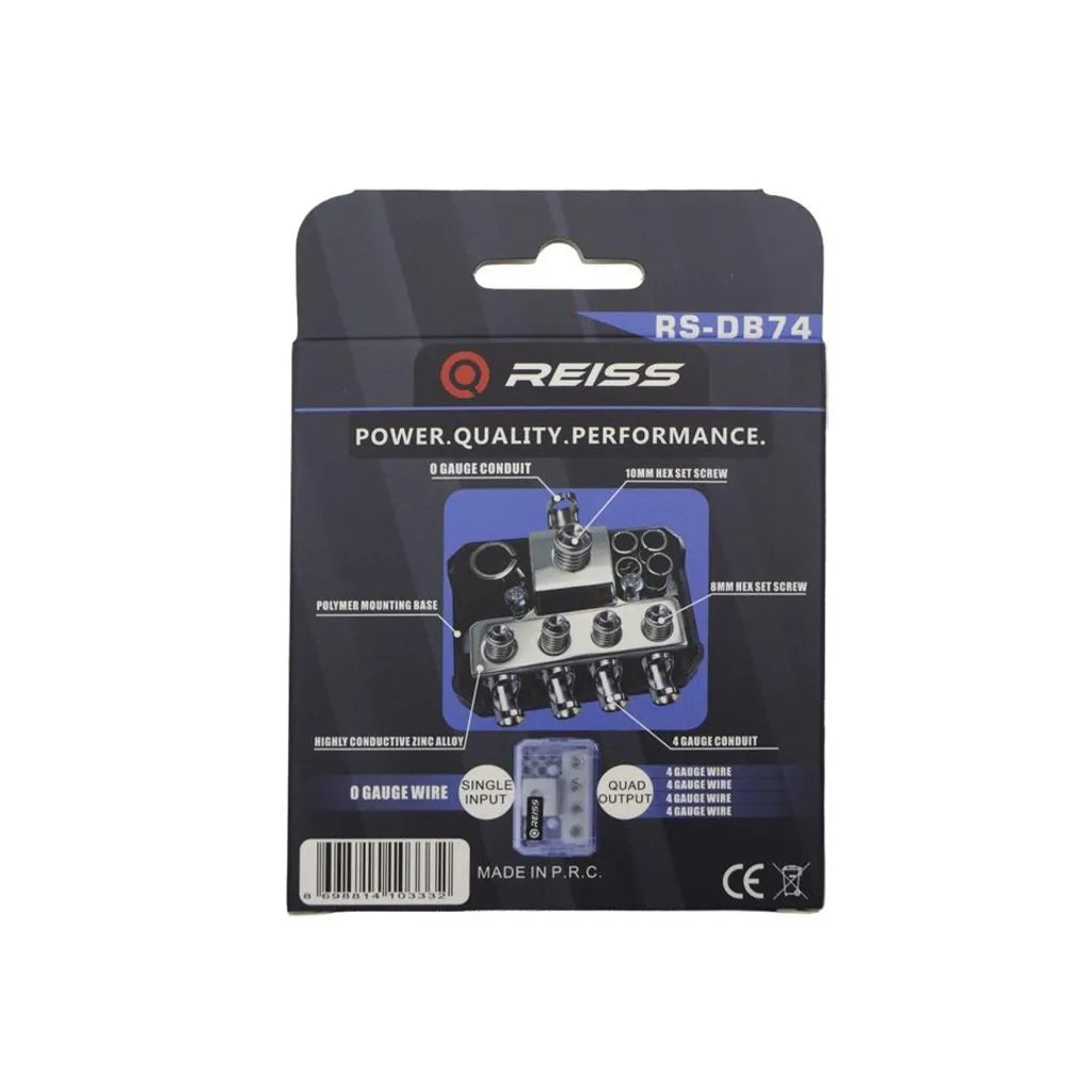RS-DB74-Stromverteiler-Reiss Audio-BassBuddys | Shop