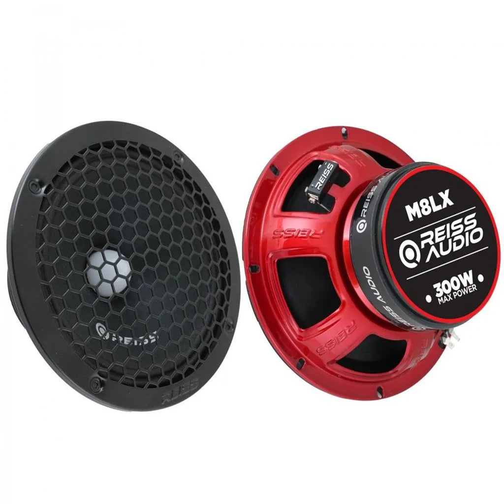 RS-M8LX-8 Zoll Tiefmitteltöner-Reiss Audio-BassBuddys | Shop