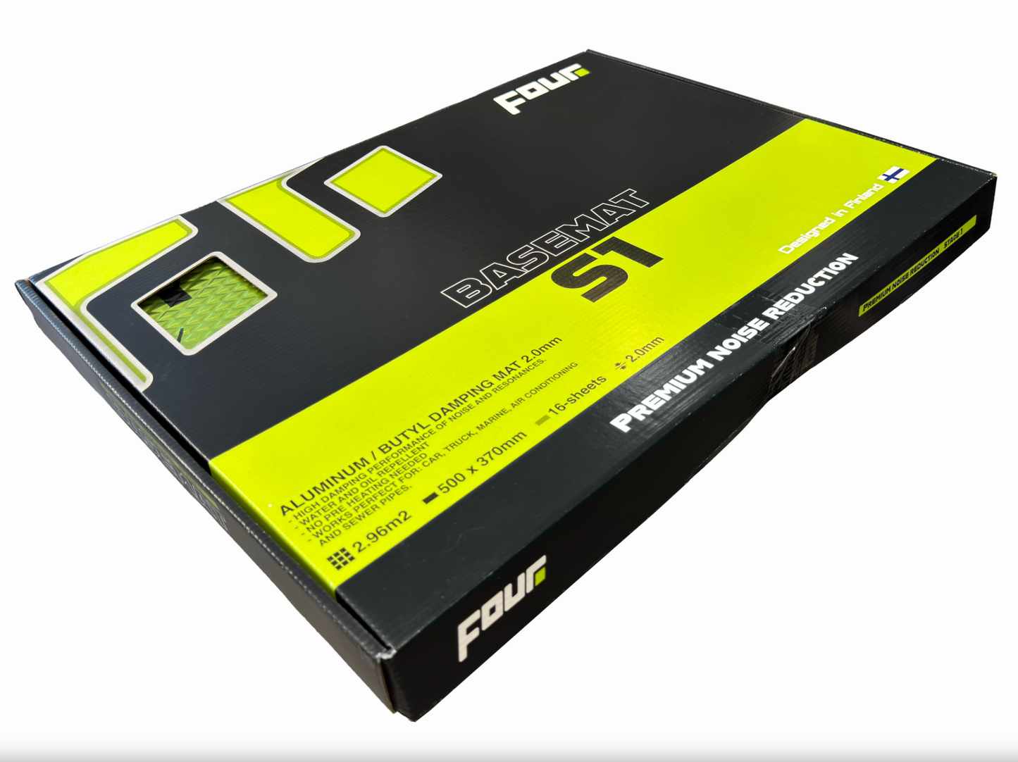 S1-BaseMat Dämmmatte 2,0 mm 500×370 mm