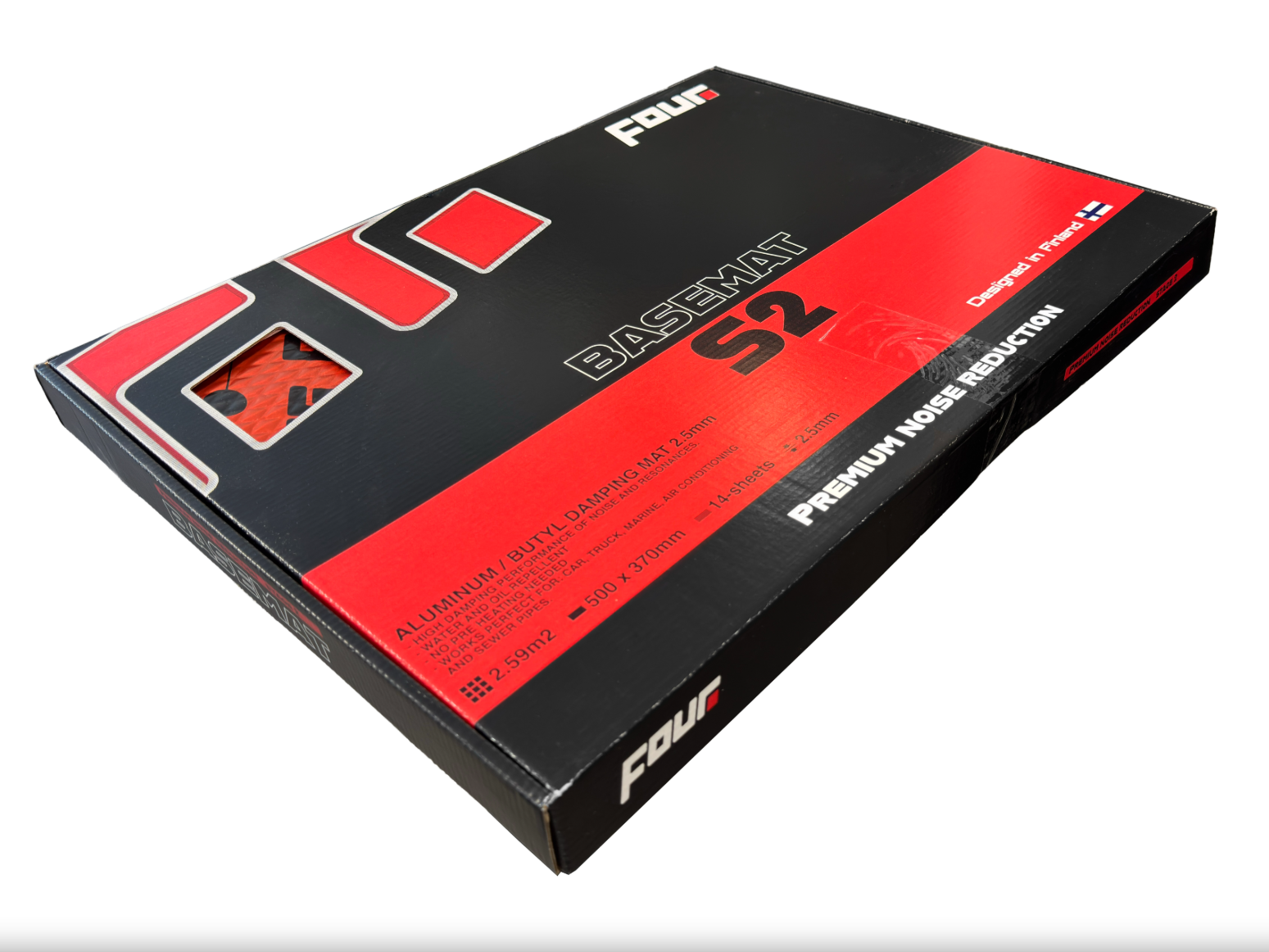 S2-BaseMat Dämmmatte 2,5 mm 500×370 mm