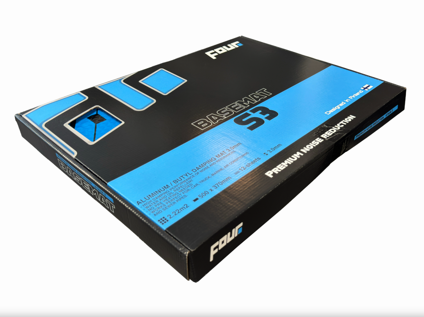 S3-BaseMat Dämmmatte 3,0 mm 500×370 mm