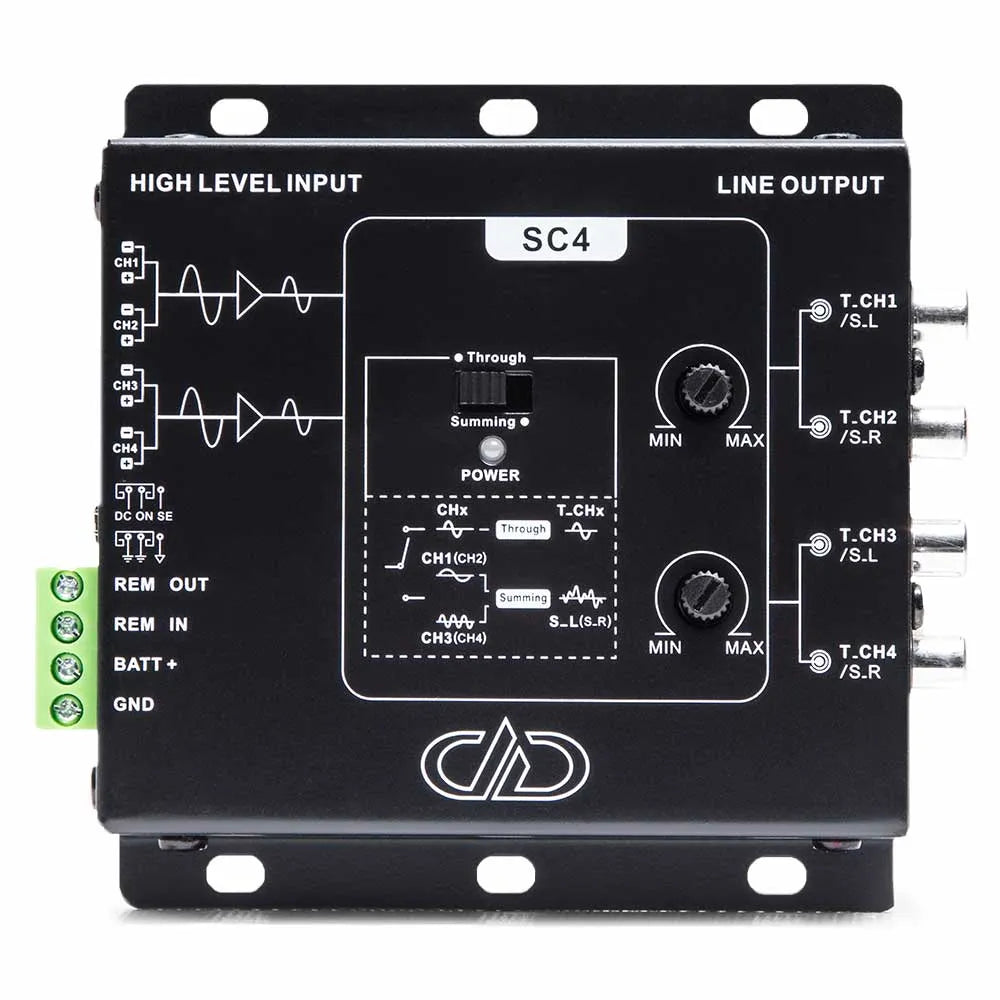 SC4a-High-Low Wandler-DD Audio-BassBuddys | Shop