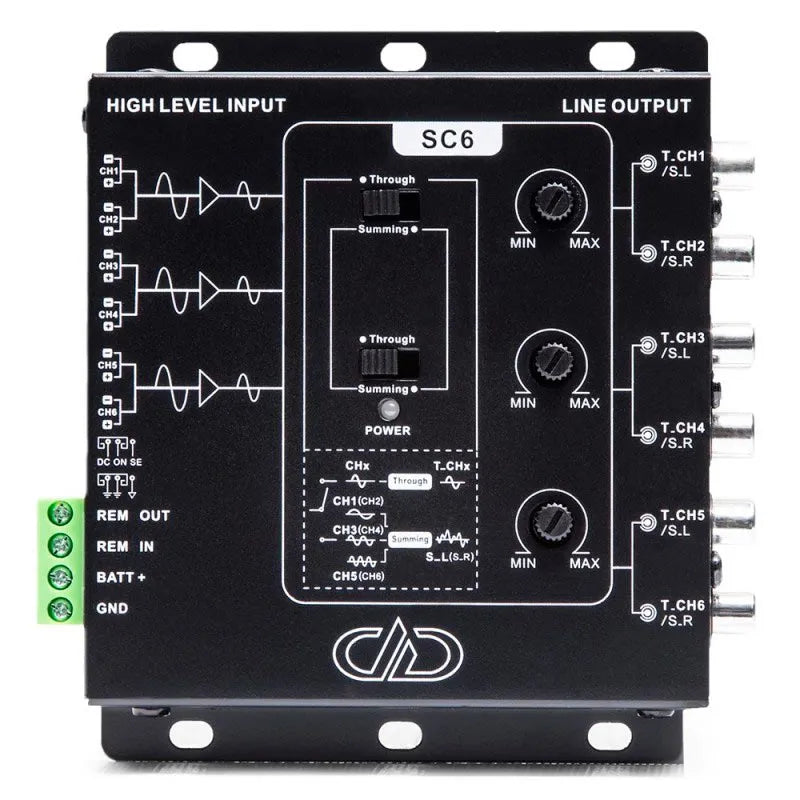 SC6-High-Low Wandler-DD Audio-BassBuddys | Shop
