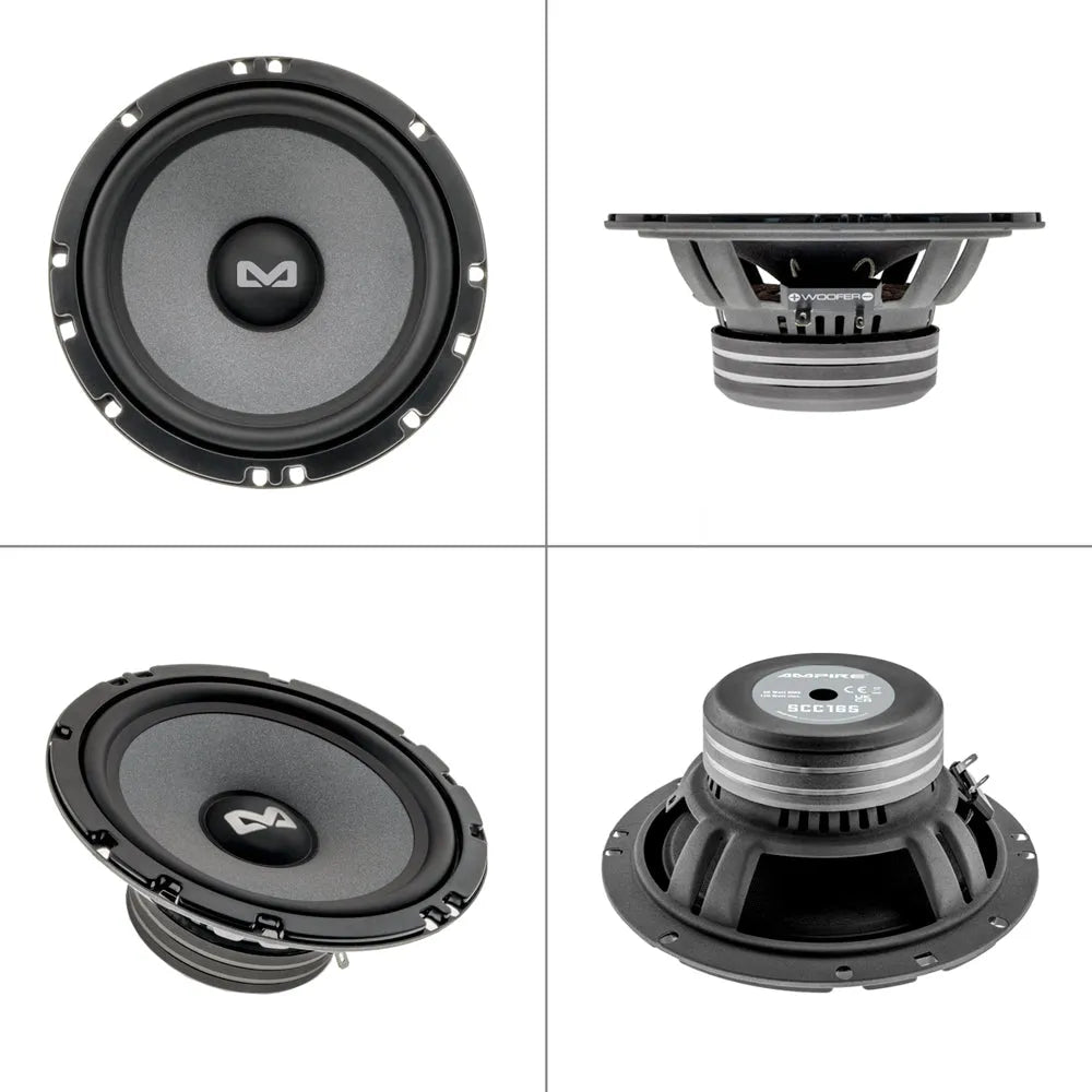 SCC165-6,5 Zoll Lautsprecherset-Ampire-BassBuddys | Shop