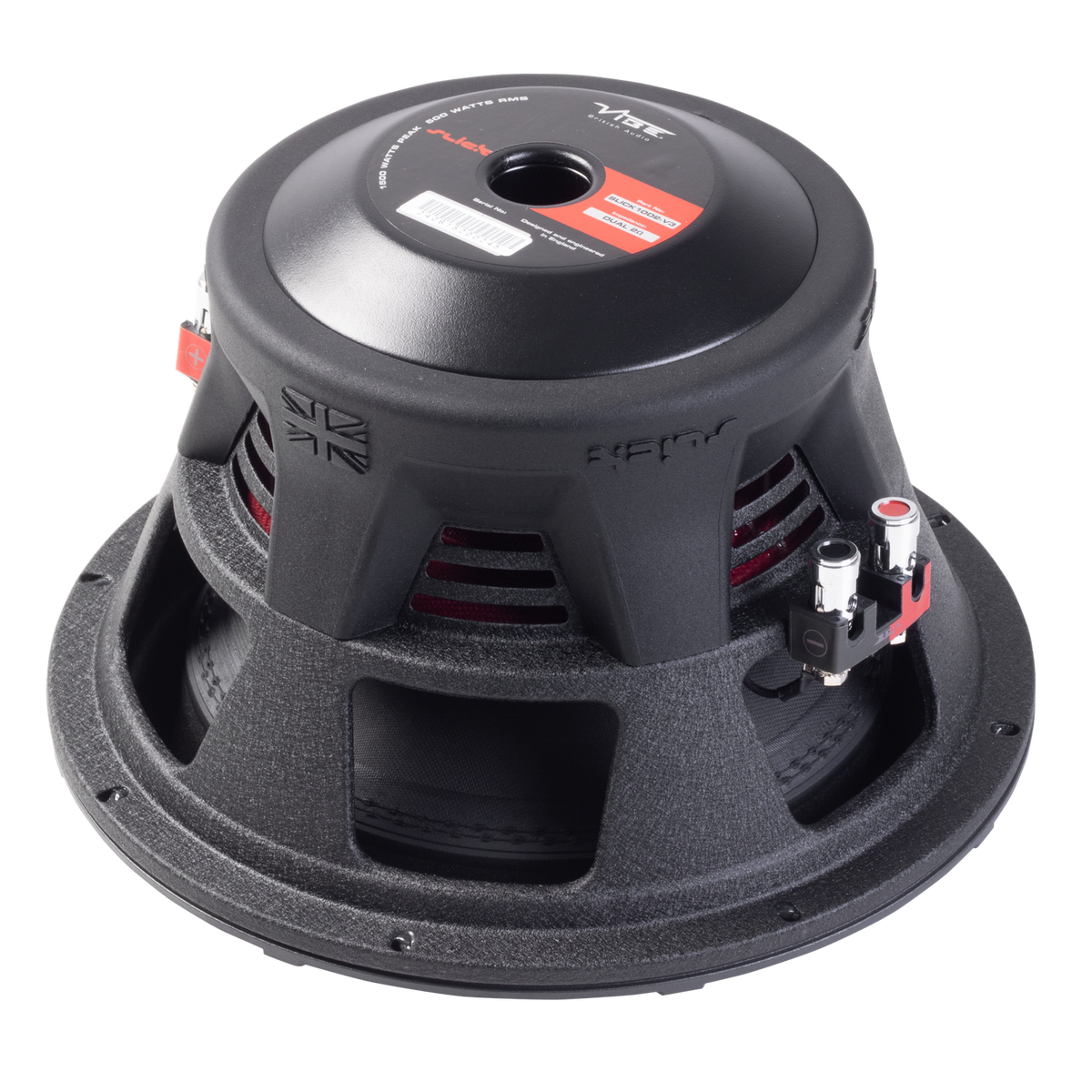Vibe Audio SLICK10D2-V3 – 10 Zoll Subwoofer – Ansicht 6