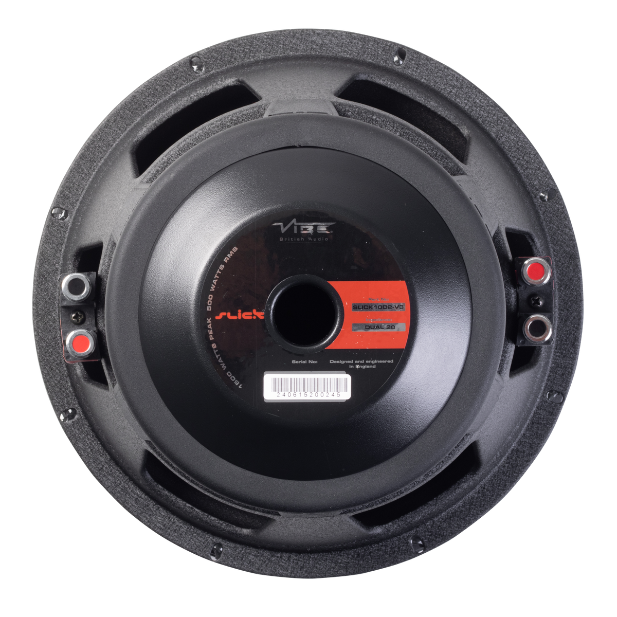 Vibe Audio SLICK10D2-V3 – 10 Zoll Subwoofer – Ansicht 8