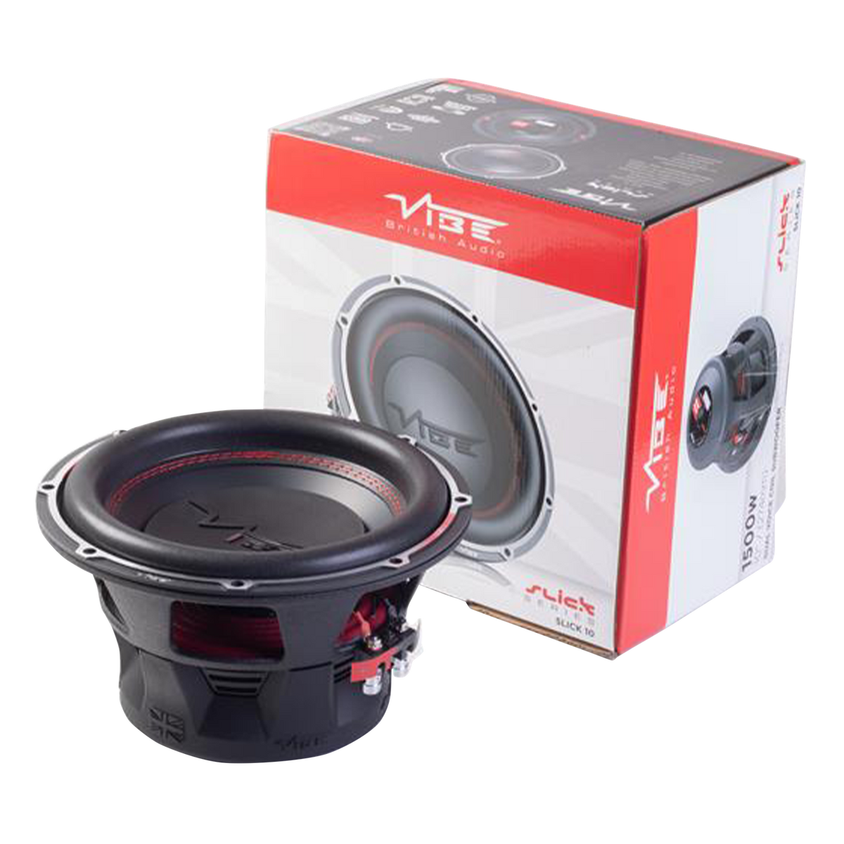 Vibe Audio SLICK10D2-V3 – 10 Zoll Subwoofer – Ansicht 2