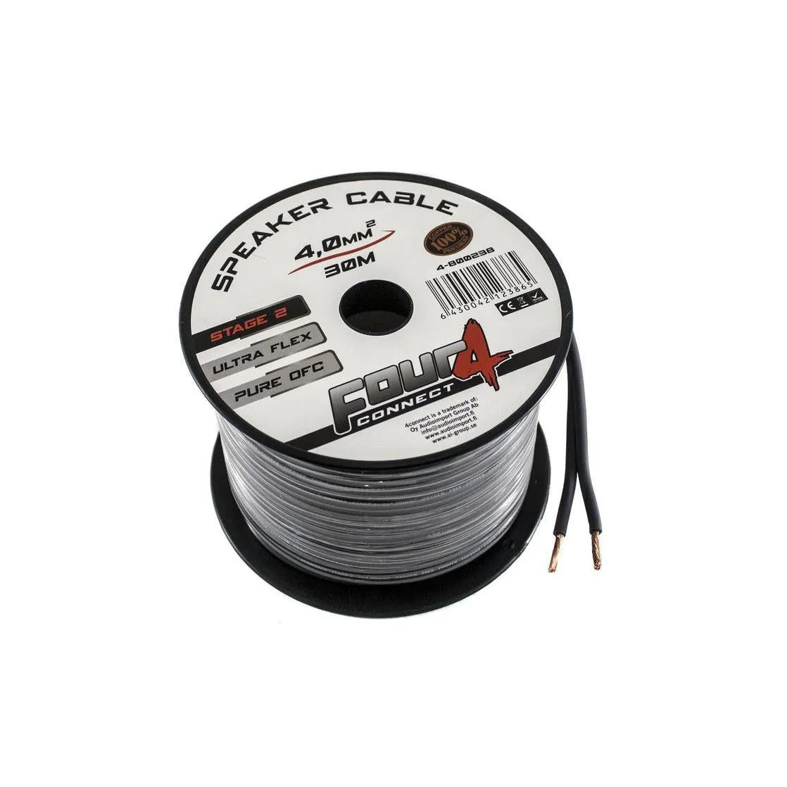 STAGE2 OFC-Lautsprecherkabel 2×4 mm²