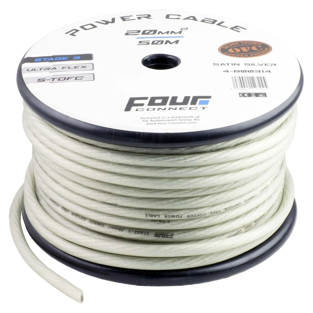 STAGE3 S-TOFC Powerkabel 20 mm² 50m