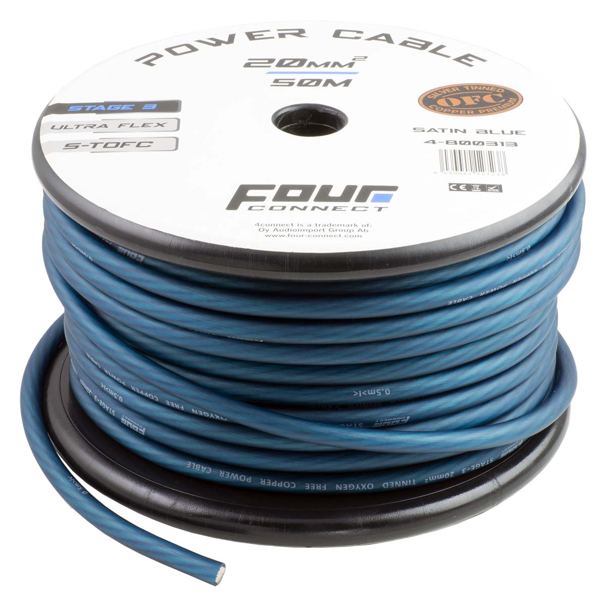STAGE3 S-TOFC Powerkabel 20 mm² 50m