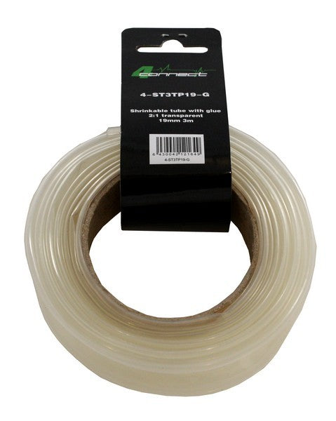 Schrumpfschlauch 2:1 Transparent 3 m