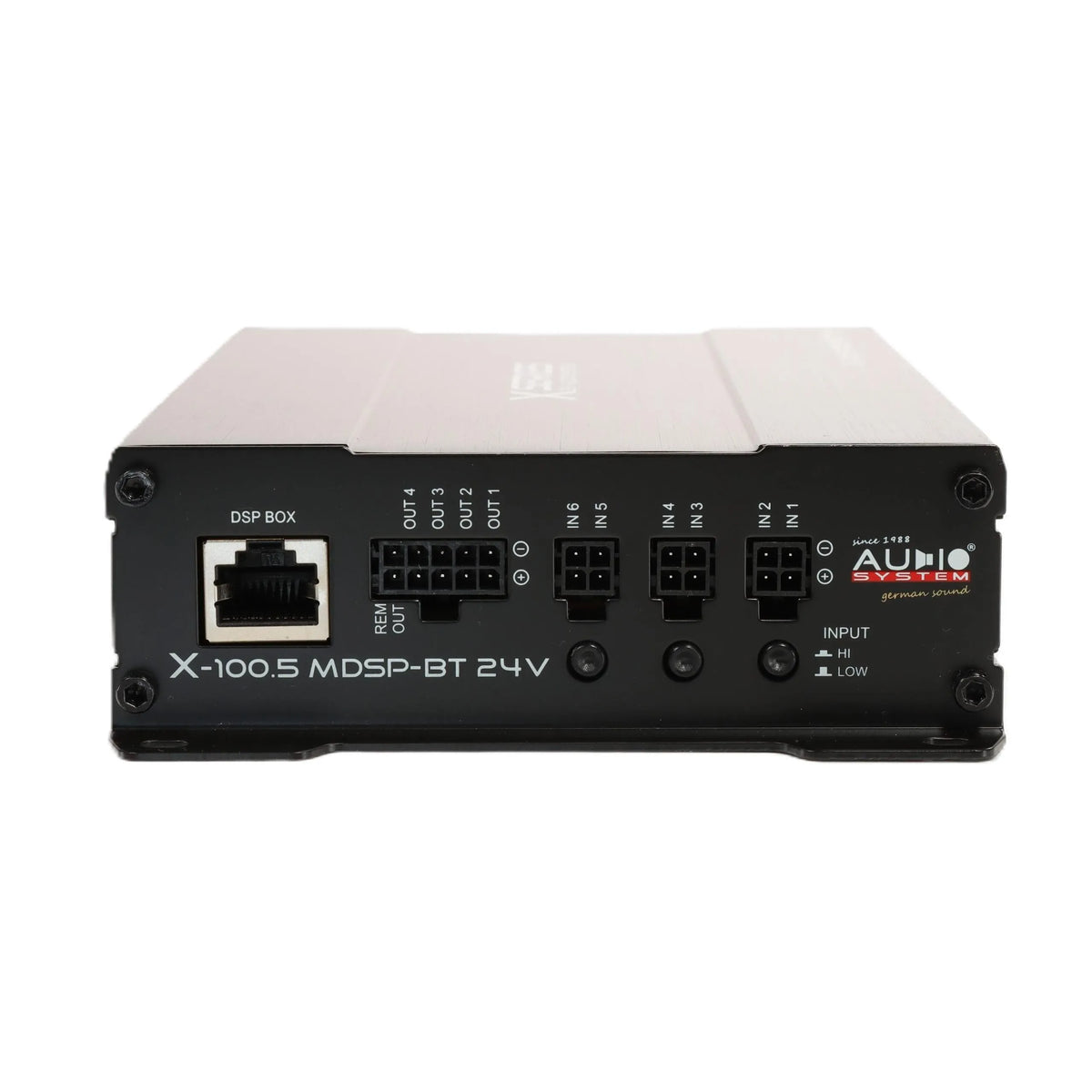X-100.5 MDSP-BT 24V-5 Kanal DSP Verstärker-Audio System-BassBuddys | Shop