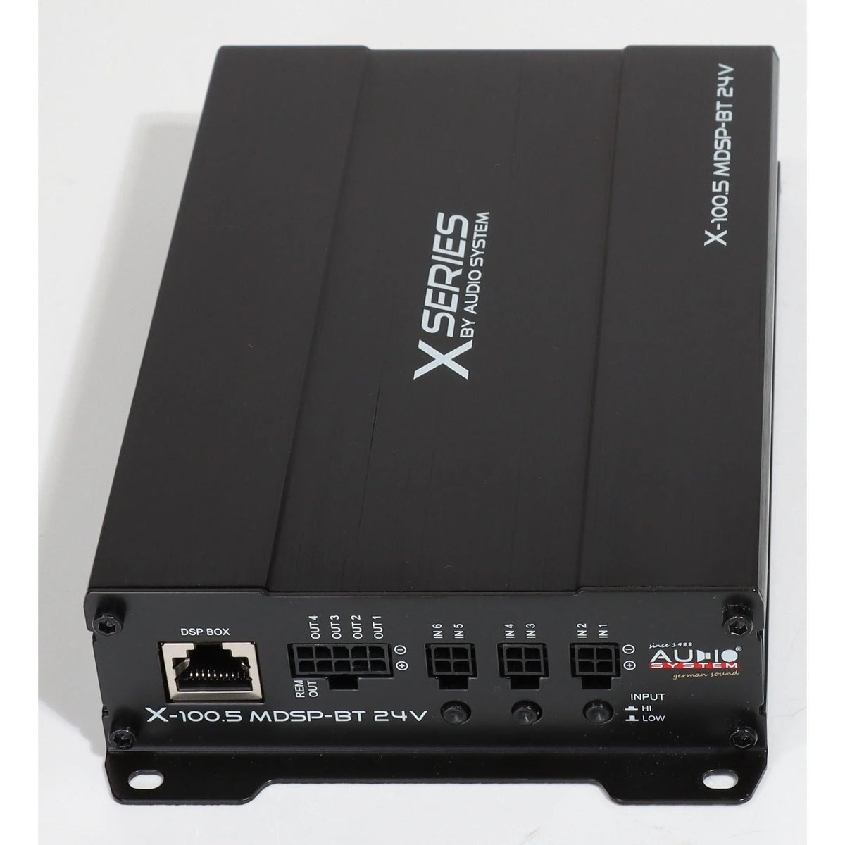 X-100.5 MDSP-BT 24V-5 Kanal DSP Verstärker-Audio System-BassBuddys | Shop