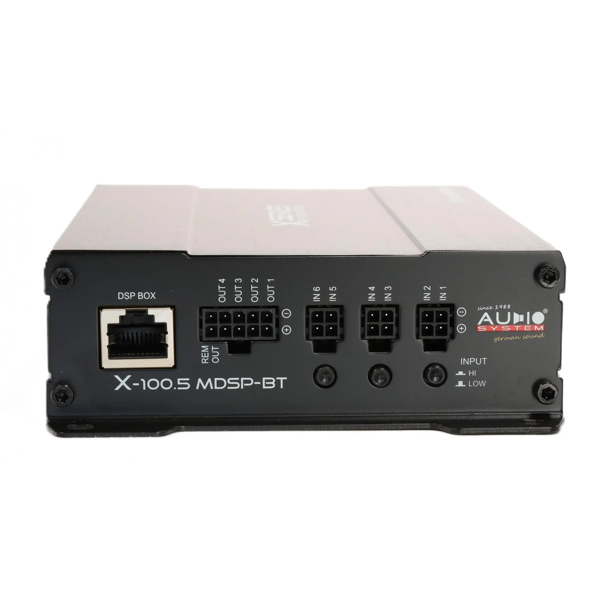 X-100.5 MDSP-BT-5 Kanal DSP Verstärker-Audio System-BassBuddys | Shop