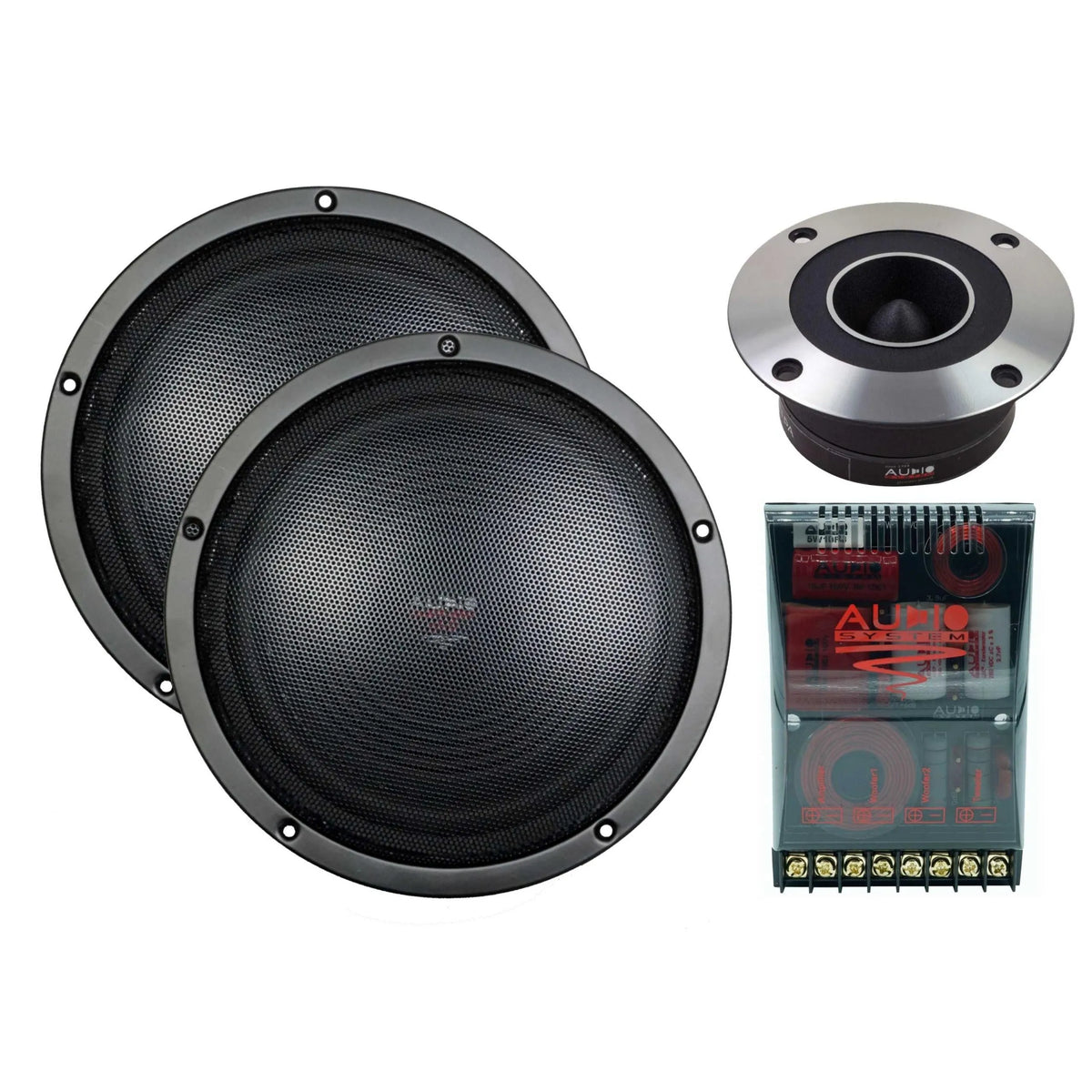 X 200-4 FREEAIR EVO 2-8 Zoll Lautsprecherset-Audio System-BassBuddys | Shop