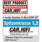 X-80.4 DSP-BT-4 Kanal DSP Verstärker-Audio System-BassBuddys | Shop