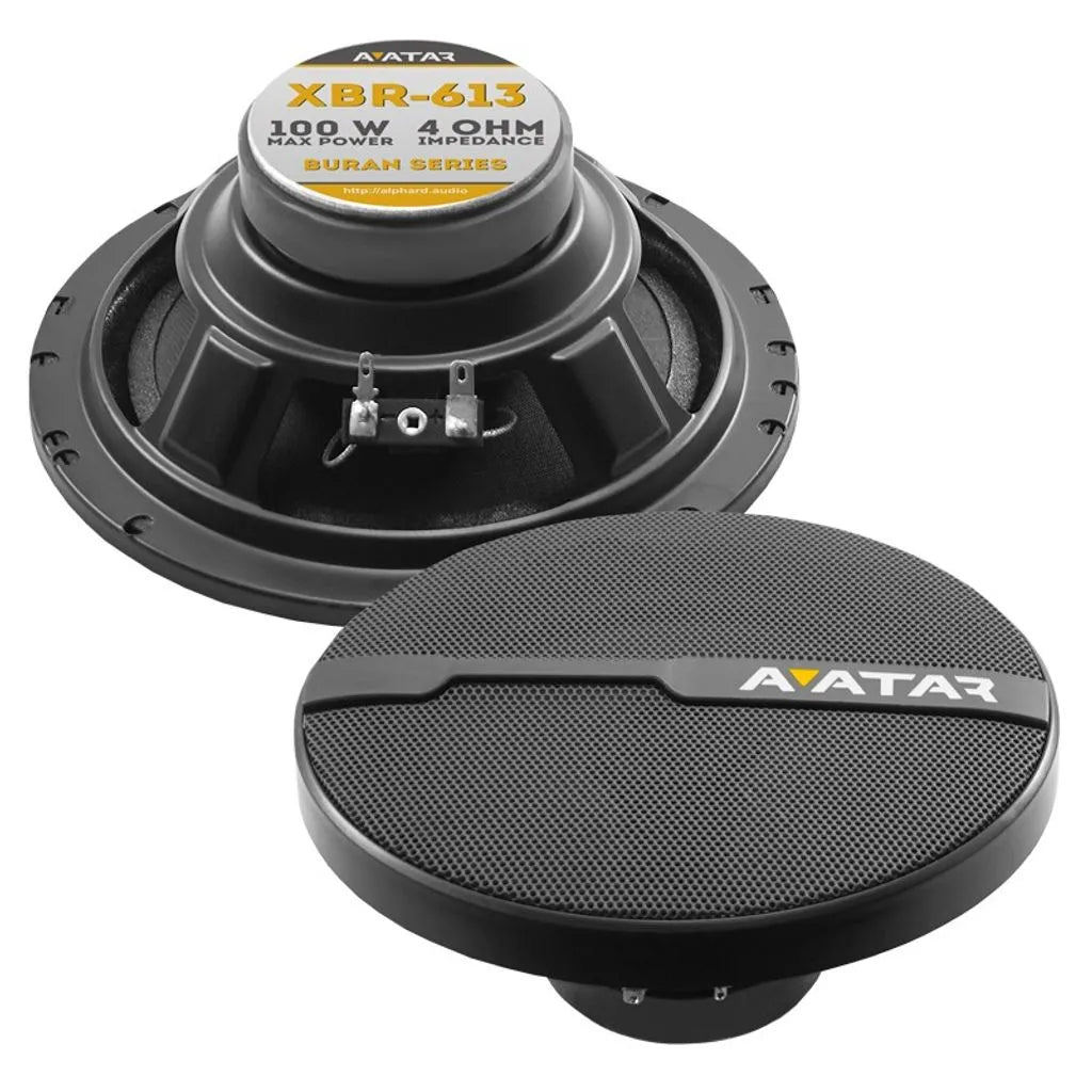 XBR-613-6,5 Zoll Koaxial Lautsprecher-Avatar-BassBuddys | Shop