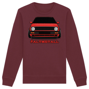 #ALTMETALL Sweatshirt Burgundy XS – Produktbild 1